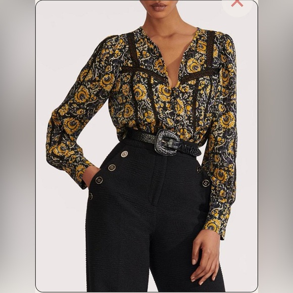 Veronica Beard Silk Top - Picture 1 of 4